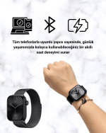 Mini Series 10 Akıllı Saat | 3 Kordon + Bileklik Hediyeli, Tüm Telefonlarla Uyumlu - Görsel 3