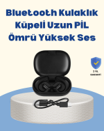 Uzun Süreli Konfor İçin Klips Tasarımlı Kablosuz Kulaklık – IPX6 Dayanıklı