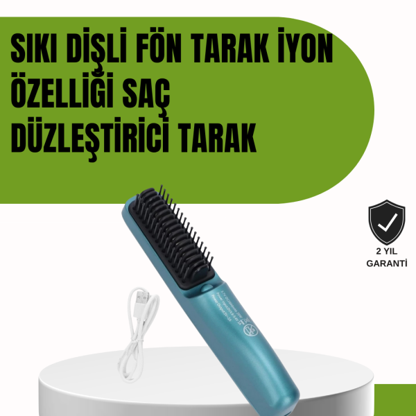 Negatif İyonlu Seramik Düzleştirici – Kablosuz Kullanım