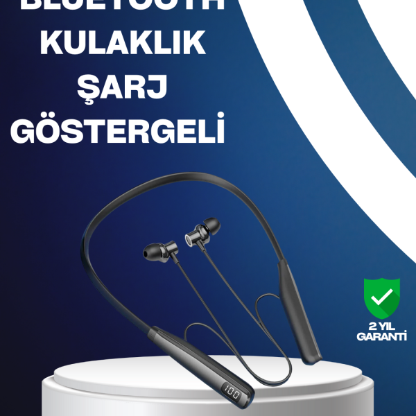 Bluetooth 5.3 Boyun Bantlı Kulaklık – Oyun ve Müzik Modu, SD Kart Desteği
