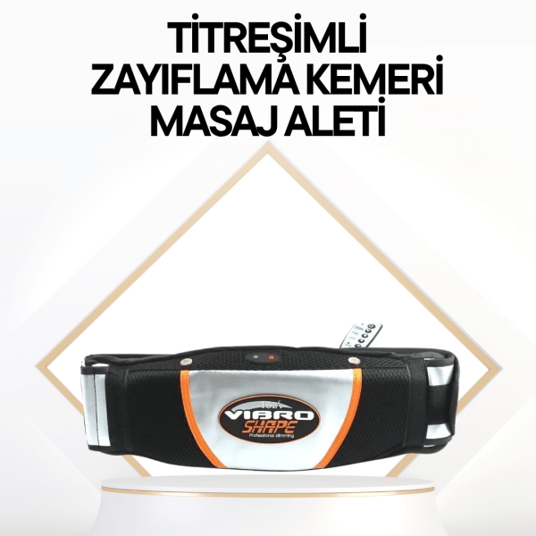 Masajlı Titreşimli İncelme Kemeri – Göbek Bölgesi Zayıflama Cihazı