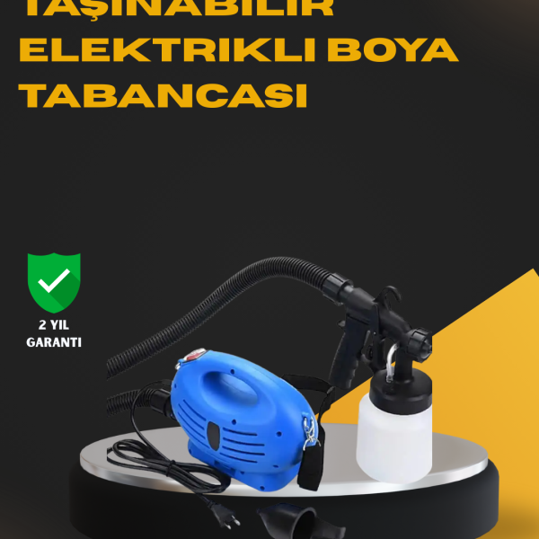 Elektrikli Boya Püskürtme Cihazı – İç ve Dış Mekan Kullanımına Uygun