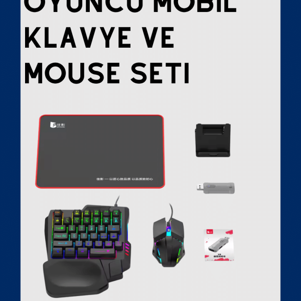 Kablosuz Mobil Oyun Kiti – 5 Parça Tam Set