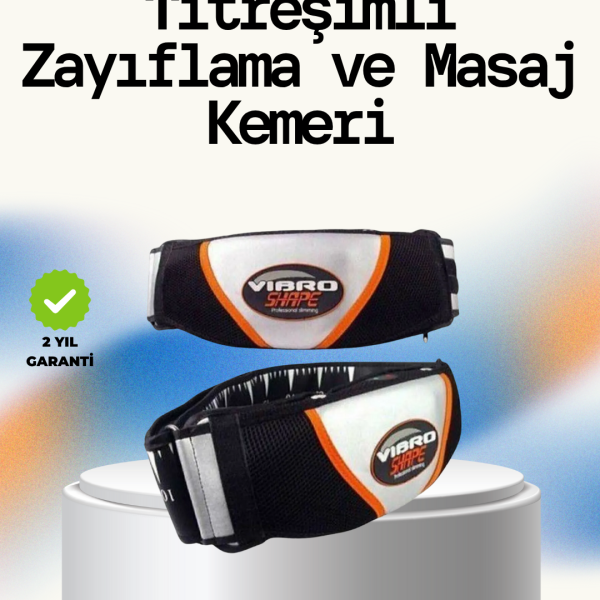 Otomatik Kapanmalı Güvenli Masaj ve Rahatlama Kemeri