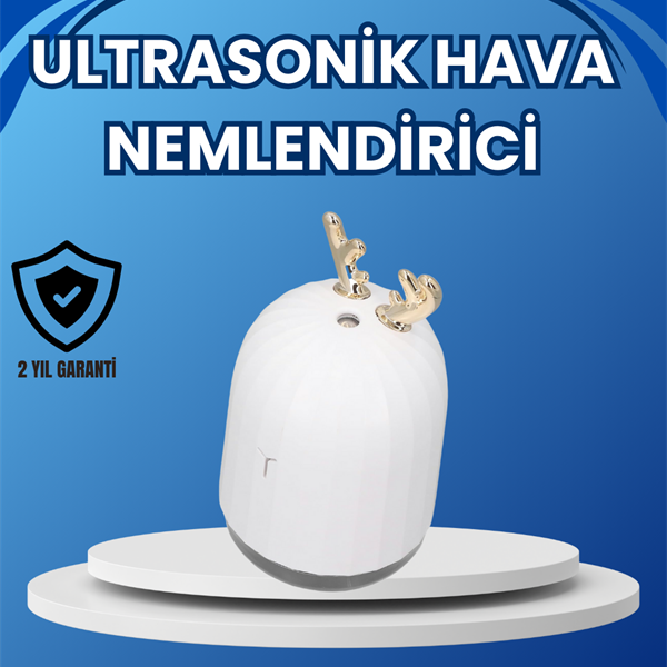 4–8 Saat Çalışma Süreli USB Portatif Masa Nemlendirici