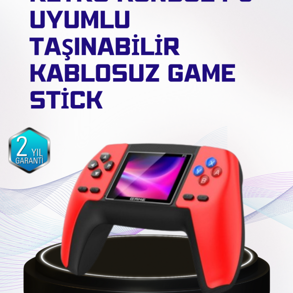 P5 Retro Oyun Konsolu | Ergonomik Tasarım, Taşınabilir