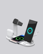 iPhone, Apple Watch ve AirPods ile Uyumlu 4&apos;ü 1 Arada Şarj Ünitesi – Tüm Apple Cihazları Tek Noktada - Görsel 3
