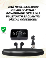 Bluetooth 5.4 Kablosuz Kulaklık – Gürültü Engelleme ve Dokunmatik Kontrol