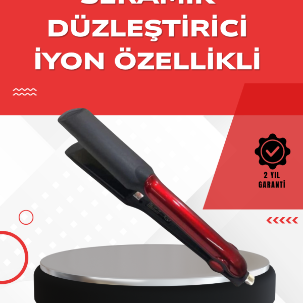 Çok Yönlü Kullanım Sunan Saç Düzleştirici – Düzleştirici ve Hacim Verici