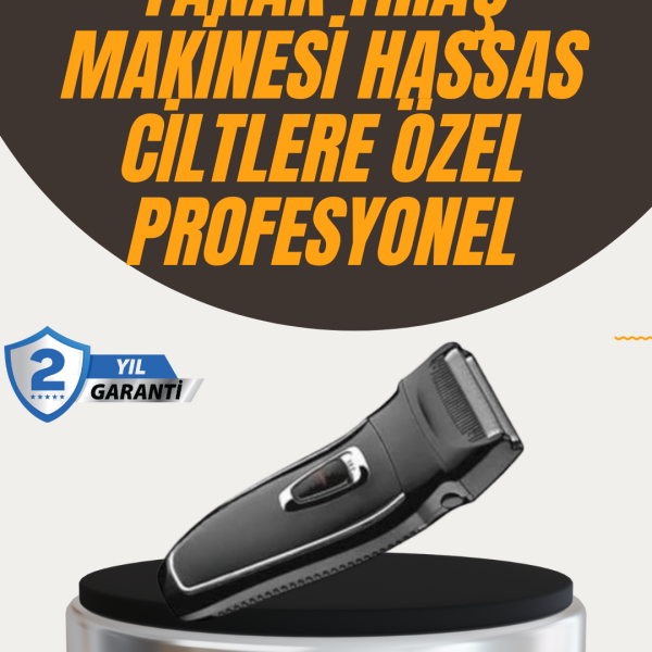 İnce Detay Başlıklı Çok Amaçlı Tıraş Makinesi