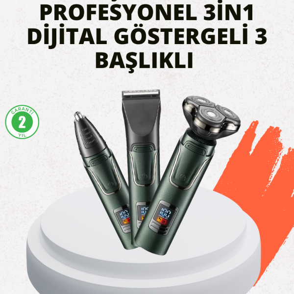Hareket Halinde Kullanıma Uygun Tıraş Makinesi