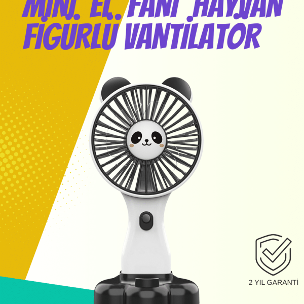 Çok Fonksiyonlu Mini El Fanı – Sessiz & Güçlü Yaz Yardımcısı