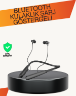 Y12 Bluetooth Kablosuz Kulaklık – LCD Pil Ekranı, Kompozit Diyafram, Dokunmatik Panel
