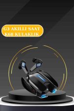 Ucuz ve Kaliteli Bluetooth Kulaklık ve Çağrı Cevaplayabilen Akıllı Saat NFC ve GPS Uyumlu - Görsel 5