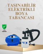 Elektrikli Boya Tabancası Püskürtmeli-Temiz ve Hızlı Boyama