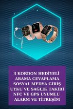 Dijital Göstergeli Powerbank Bluetooth Kulaklık ve Yeni Nesil Amoled Ekran Akıllı Saat - Görsel 2