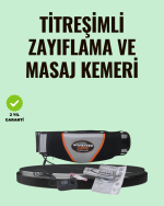 Geniş Bel Uyumluluğu Sunan Esnek Vücut Masaj Kemeri