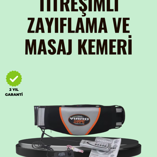 Geniş Bel Uyumluluğu Sunan Esnek Vücut Masaj Kemeri
