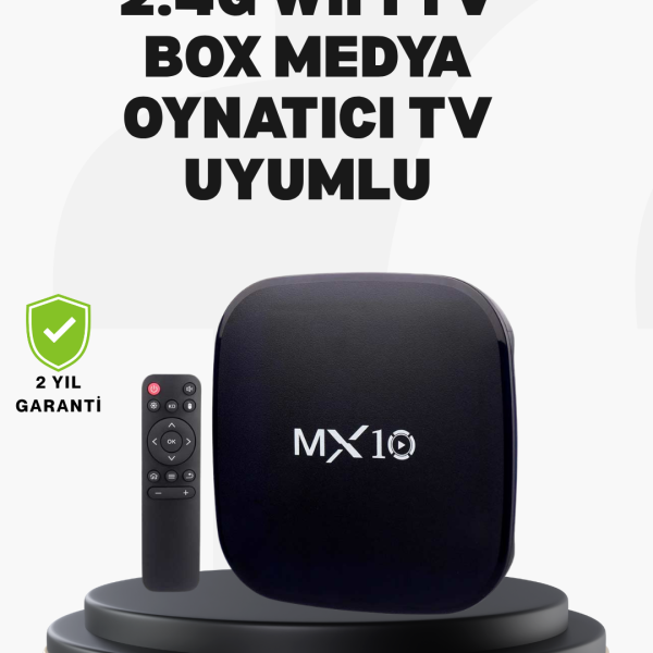 Android Tabanlı Akıllı TV Dönüştürücü – 4 Çekirdekli İşlemci, Ekran Yansıtmalı