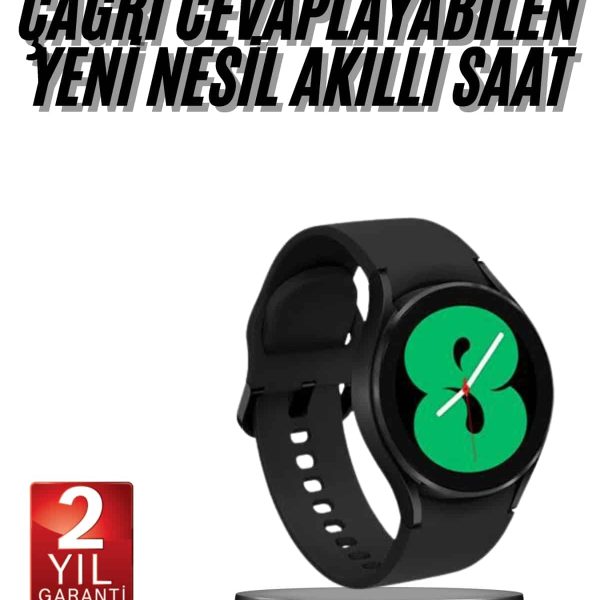 Akıllı Saat Bluetooth Bağlantılı Yuvarlak Ekran Plastik Kordonlu