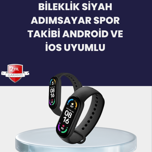 Titreşimli Bildirimli Akıllı Saat – Uyku Analizi ve Spor Modlarıyla