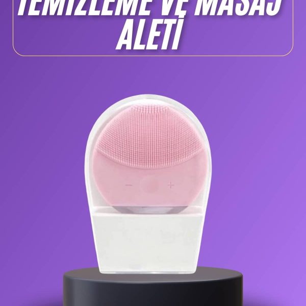 Titreşimli Yüz Masaj Aleti Titreşimli Makyaj Temizleme Cihazı