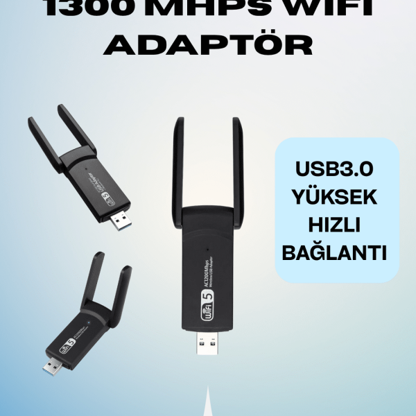 AC1200 USB WiFi Adaptör