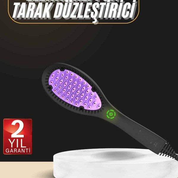 Yıpranma Karşıtı Saç Düzleştirici Tarak Fön Tarak 5 Kademeli