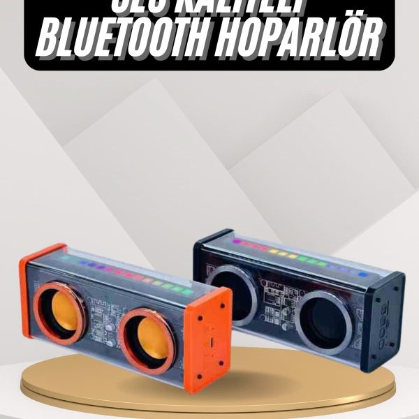 Bluetooth Hoparlör Taşınabilir Hoparlör 5.0 Bluetooth TWS Stereo Kablosuz