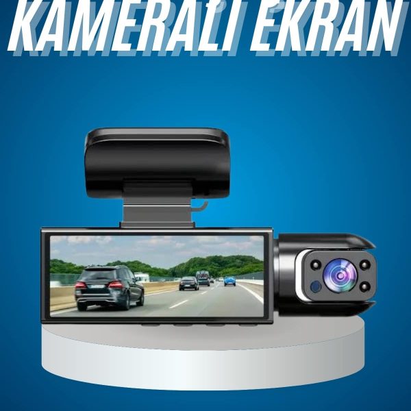 Araç Kamerası Dönebilen HD Kaliteli Video ve Fotoğraf Kaydedici
