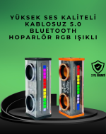 LED Işık Efektli Taşınabilir Bluetooth Hoparlör