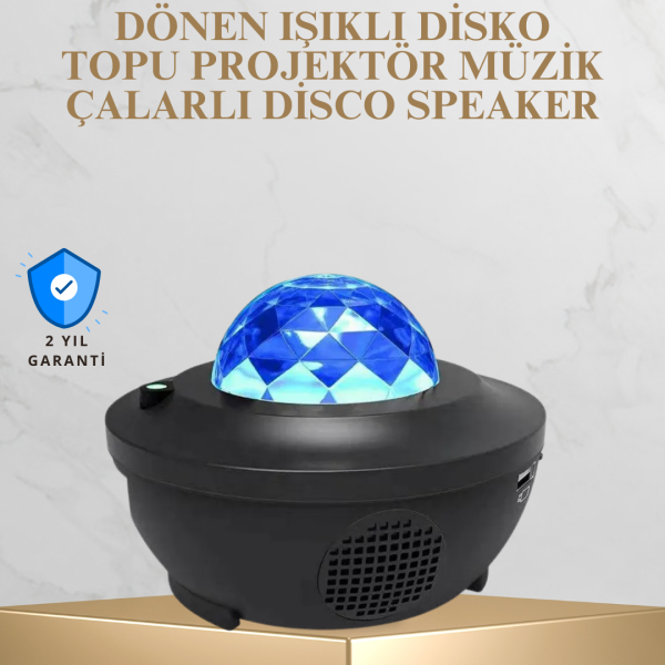 Bluetooth & USB Müzik Çalar Gece Lambası – 50 m² Kapsama, Uzaktan Kumanda