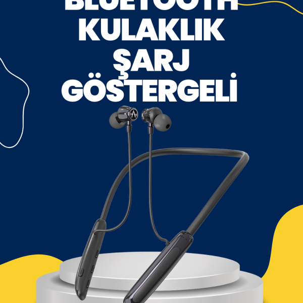 Uzun Süreli Kullanım Boyun Askılı Kablosuz Kulaklık – Hızlı Şarj, Ergonomik Tasarım