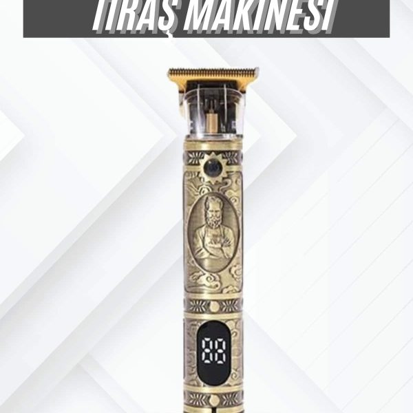 Profesyonel Ense Tıraşına Uygun Çizik Tıraş Makinesi Uzun Ömürlü Göstergeli
