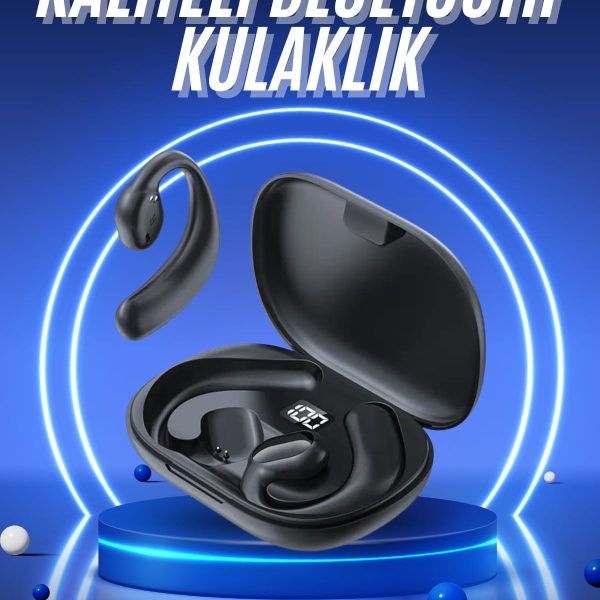 Kablosuz Küpeli Kulaklık Aktif Gürültü Önleyici Dokunmatik Kontrol