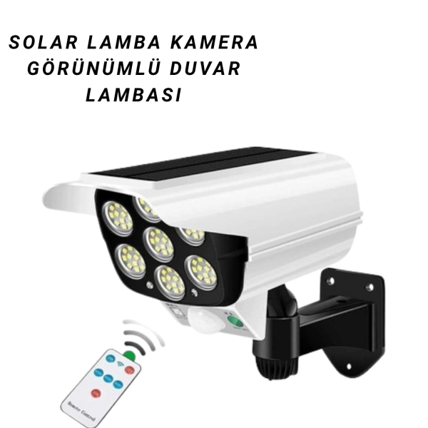 KAMERA GÖRÜNÜMLÜ BAHÇE LAMBA