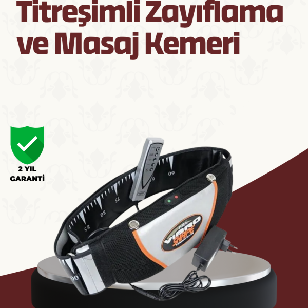 Taşınabilir ve Çoklu Bölge Uyumlu Elektrikli Titreşim Kemeri