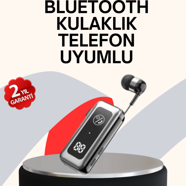 MikroSD Kartlı, Titreşimli Uyarılı Bluetooth 5.2 Kulaklık