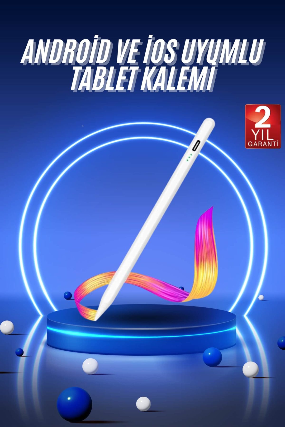 Yazı Çizim Kalemi İos Android Windows Uyumlu Tablet Telefon - Görsel 1