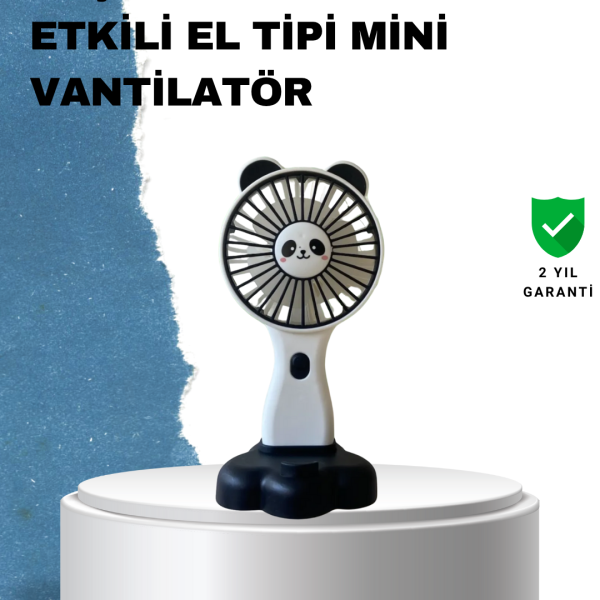 Şarj Edilebilir Taşınabilir Mini Vantilatör – USB Uyumlu