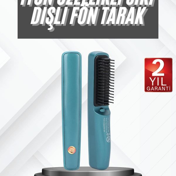 Fön Tarak Yüksek Isı Ayarlı Elektriklenme Karşıtı İyon Özelliği