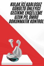 Mini Gaming Kulaklık Oyuncu Kulaklığı Bluetooth Kulaklık Android ve İOS Uyumlu - Görsel 2