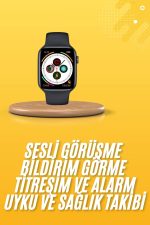 Dokunmatik Ekran Akıllı Saat Tema Değiştirme Şık ve Modern Unısex - Görsel 2