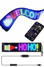 Kumandalı App Kontrollü LED Ekran 16X192 Led Matrix Araç Camı Yazısı - Görsel 2