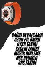Yeni Nesil Akıllı Saat Çok Yönlü Titreşimli 49 MM Android ve İOS Uyumlu - Görsel 2