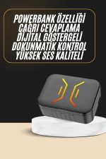 Powerbank Bluetooth Kulaklık Oyuncu Kulaklığı Yüksek Ses Kaliteli - Görsel 2