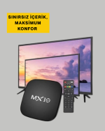 Android Tabanlı Akıllı TV Dönüştürücü – 4 Çekirdekli İşlemci, Ekran Yansıtmalı - Görsel 2