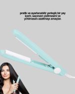 30 Saniyede Isınan PTC Teknolojili Saç Şekillendirici – Sabit Isı Kontrollü, Hızlı Performans - Görsel 3