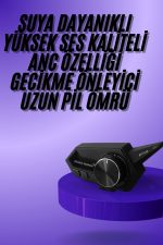 Intercom Bluetooth Kulaklık Kask Kulaklığı ANC Özelliği Yüksek Ses Kaliteli - Görsel 2