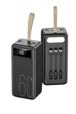 Hızlı Şarj 4 Çıkışlı Powerbank 60.000 Mah Taşınabilir Dijital Göstergeli - Görsel 2